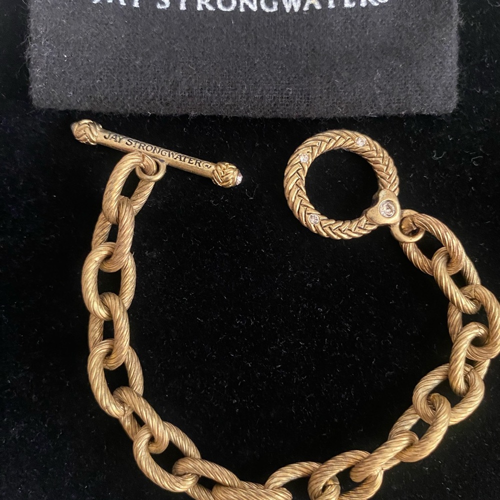 Jay Strongwater Gold Bracelet